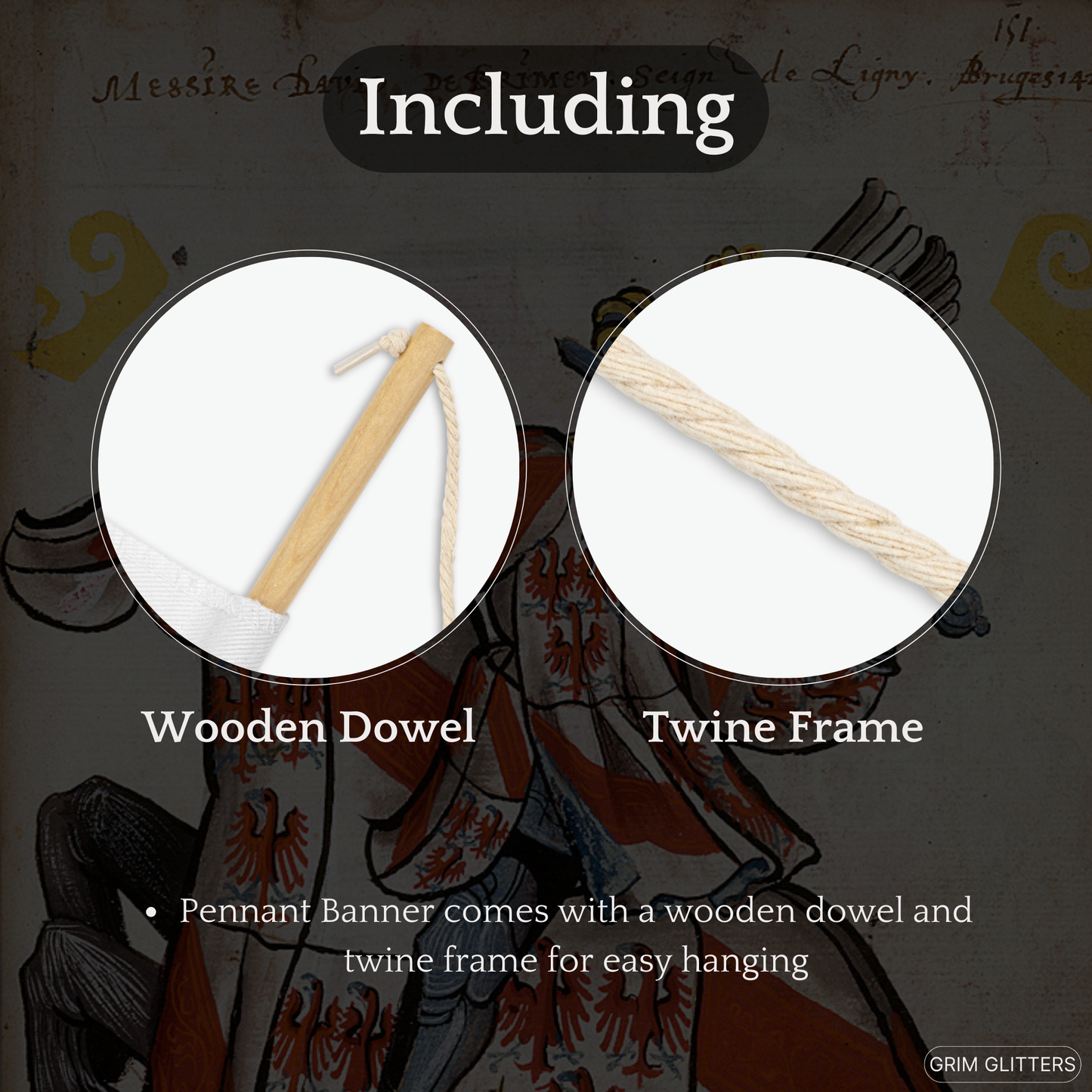 The Lord of Ligny Pennant Banner