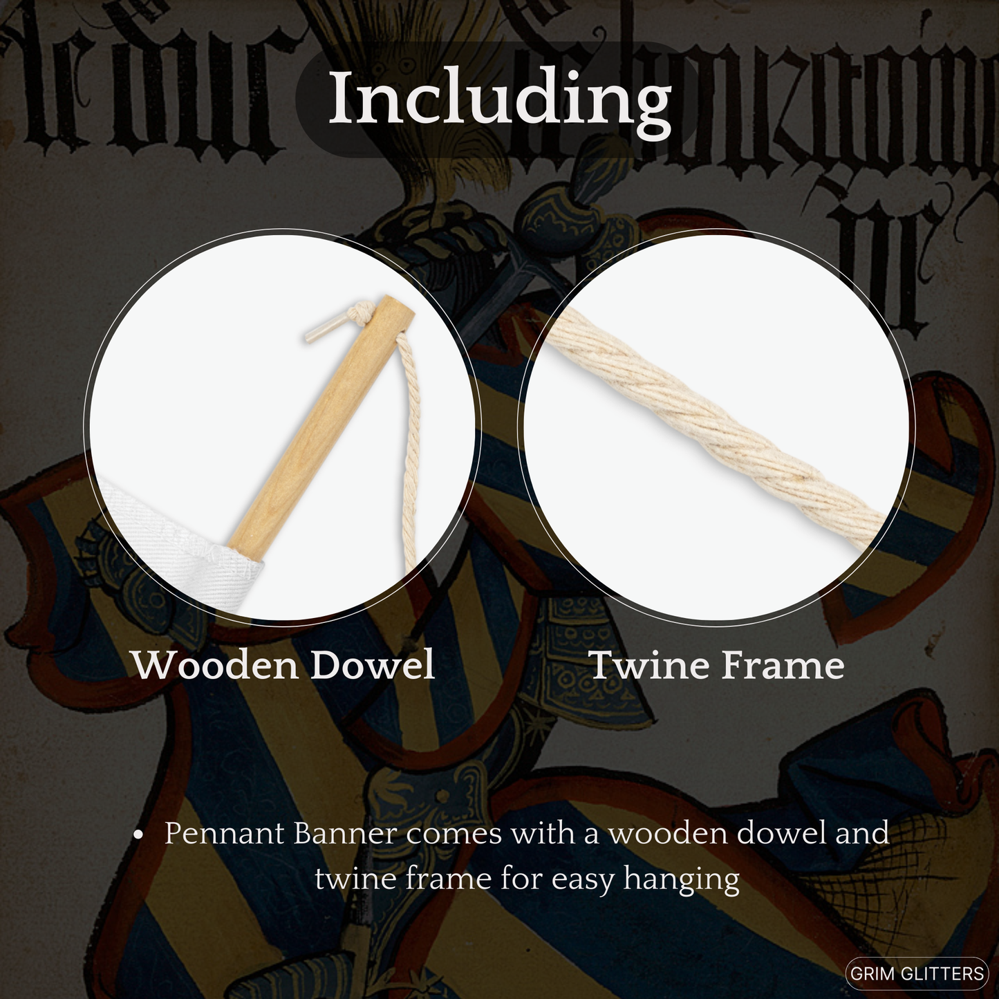 The Duke of Burgundy Pennant Banner