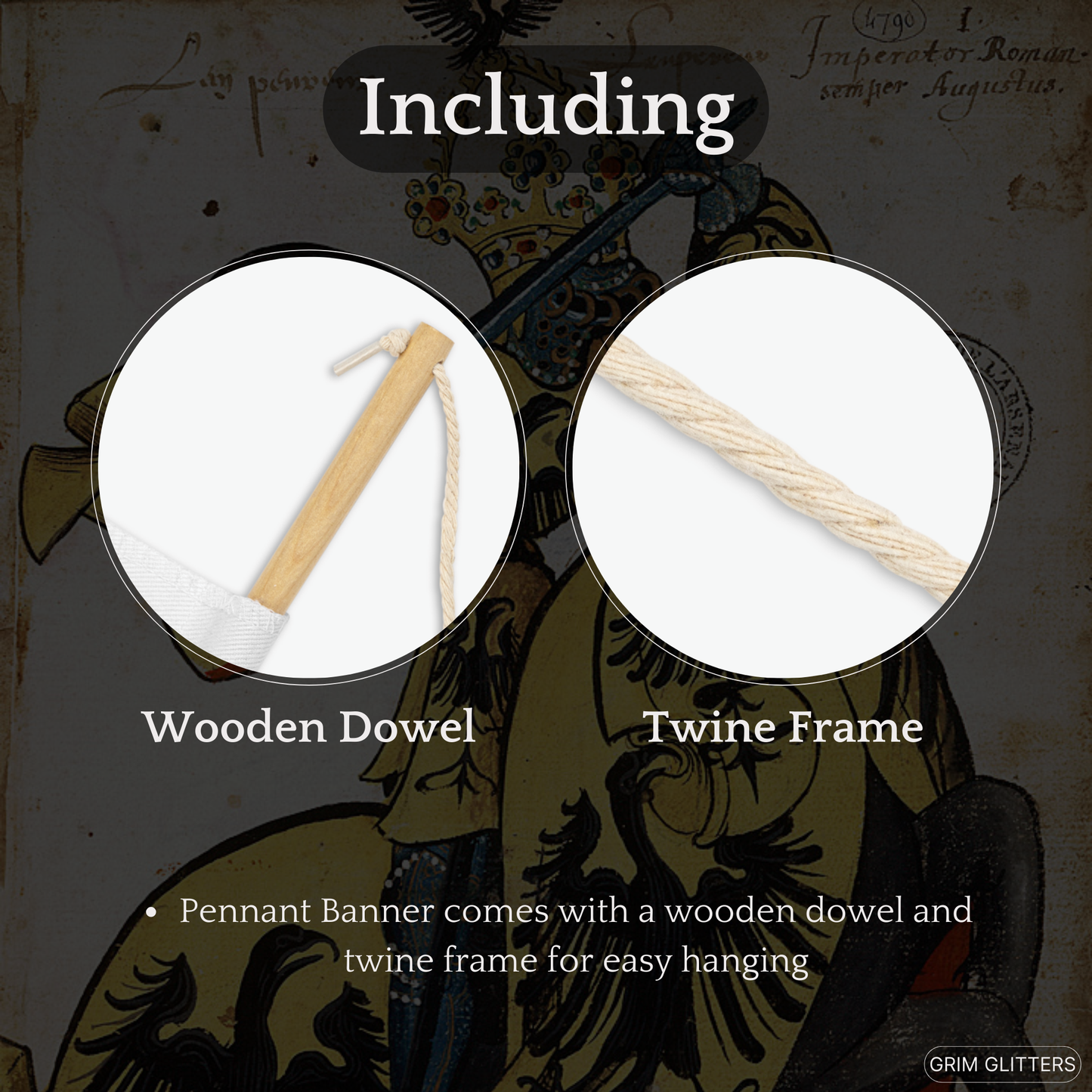 The Emperor of the HRE Pennant Banner