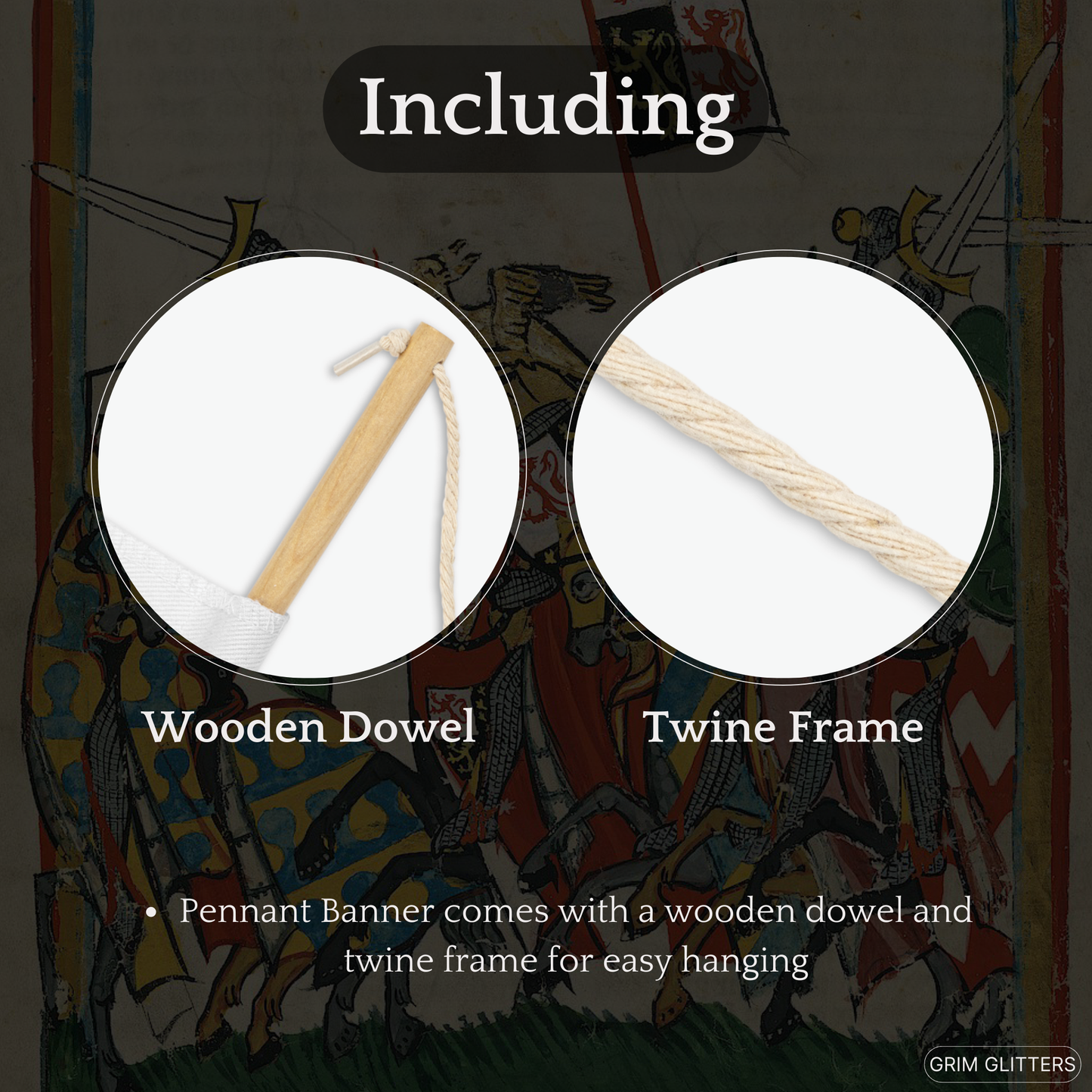 Duke Johann of Brabant Pennant Banner