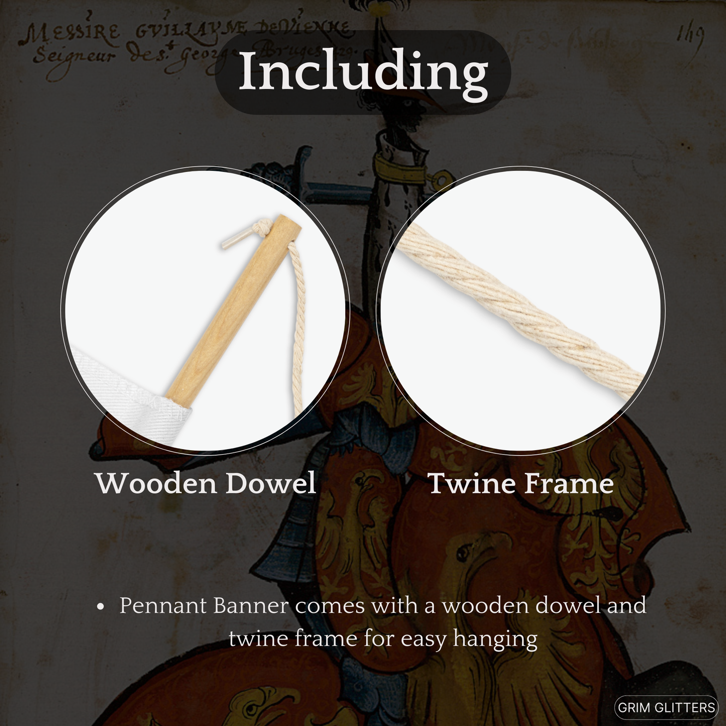 The Lord of Saint-Georges Pennant Banner