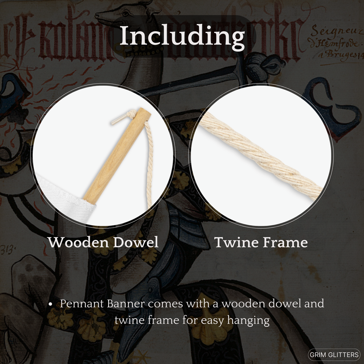 The Lord of Heestert Pennant Banner