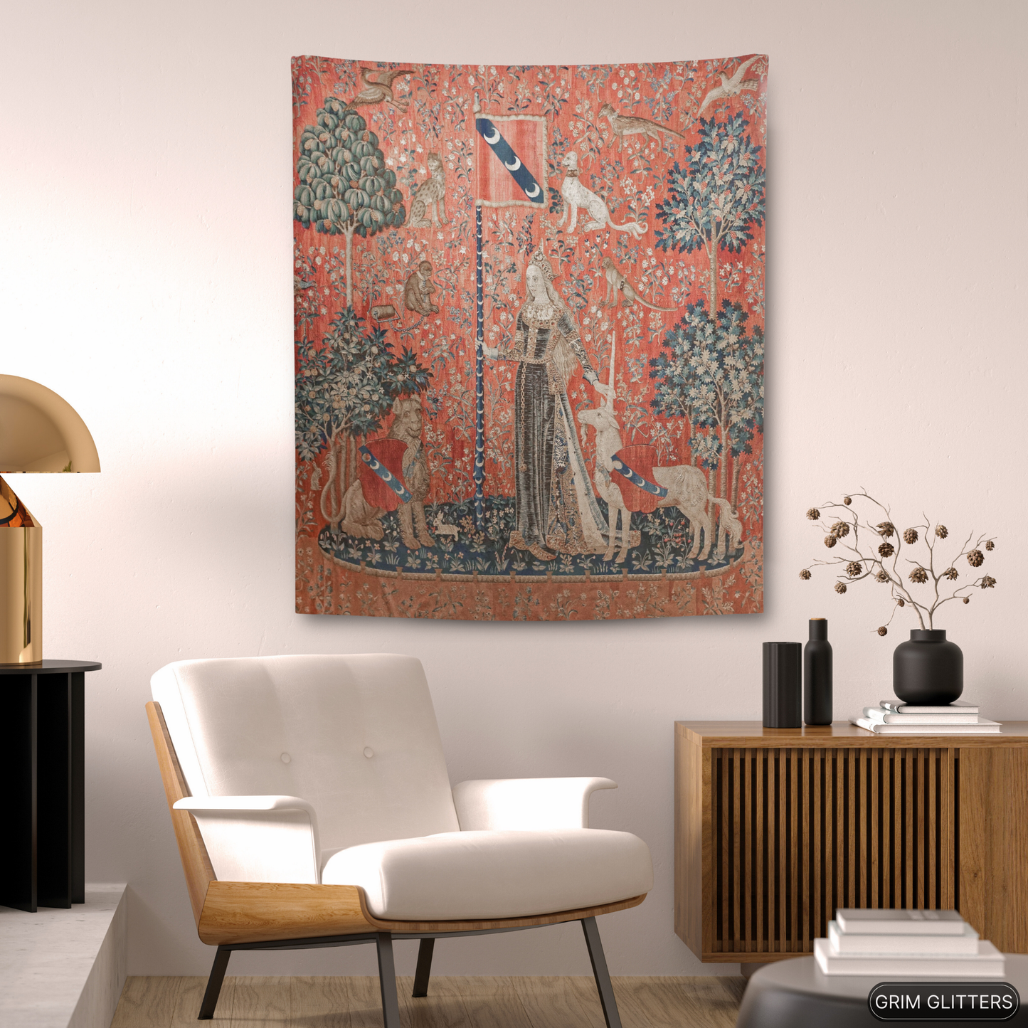 Unicorn Tapestry - The Lady and the Unicorn (Touch)