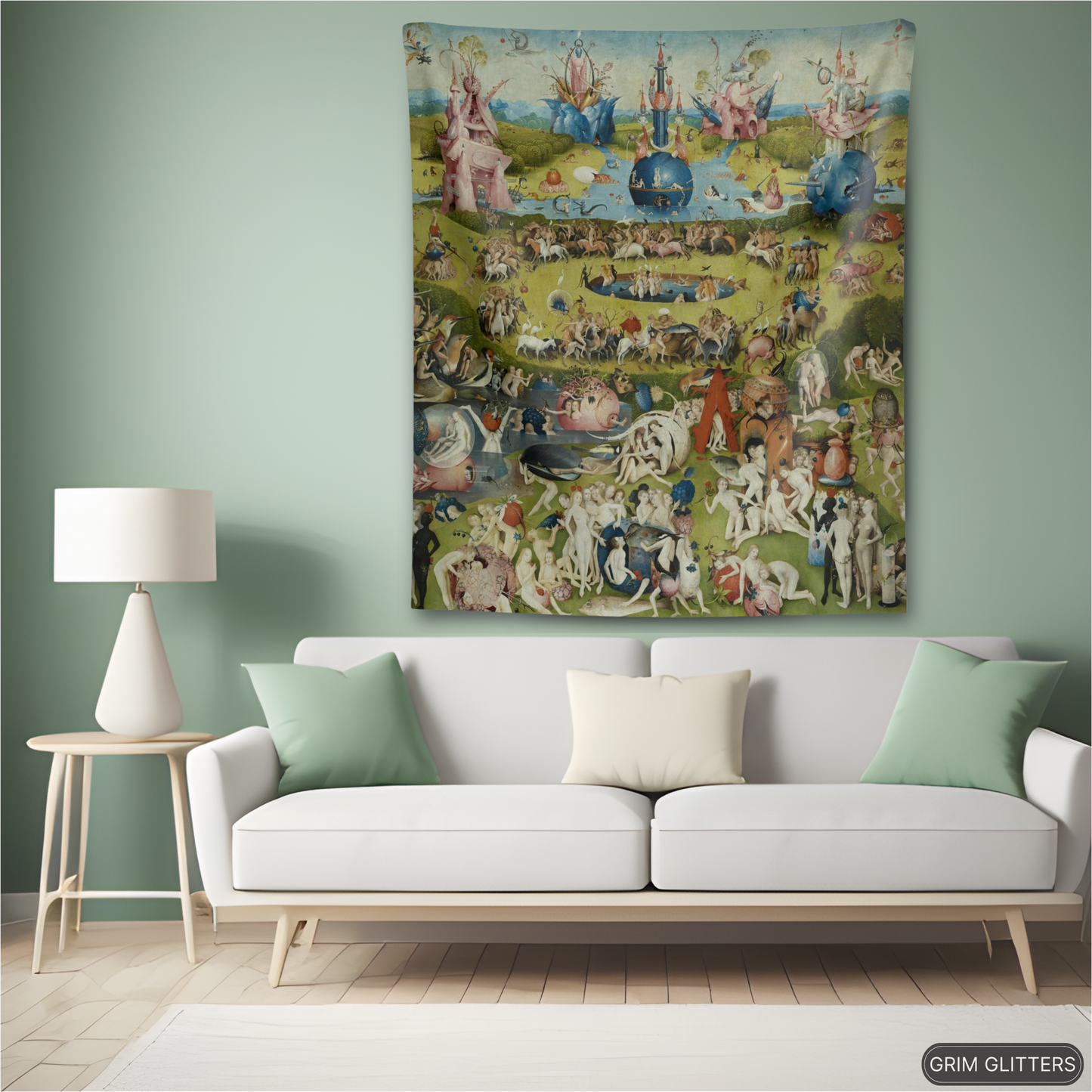 Garden of Earthly Delights Tapestry - Hieronymus Bosch