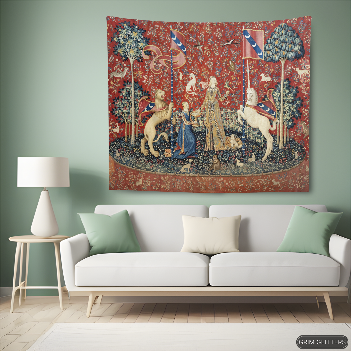 Unicorn Tapestry - The Lady and the Unicorn (Taste)