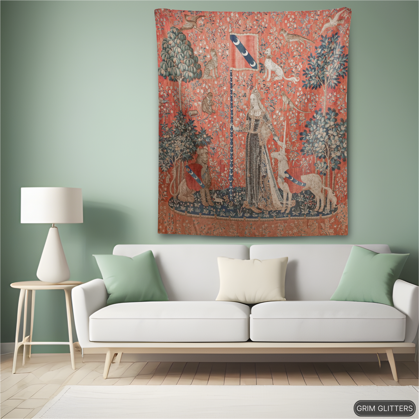 Unicorn Tapestry - The Lady and the Unicorn (Touch)