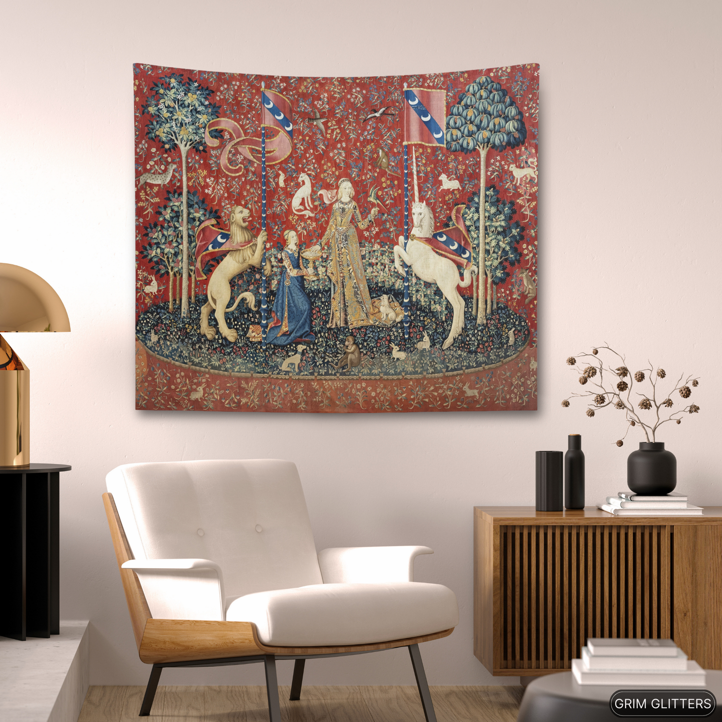 Unicorn Tapestry - The Lady and the Unicorn (Taste)