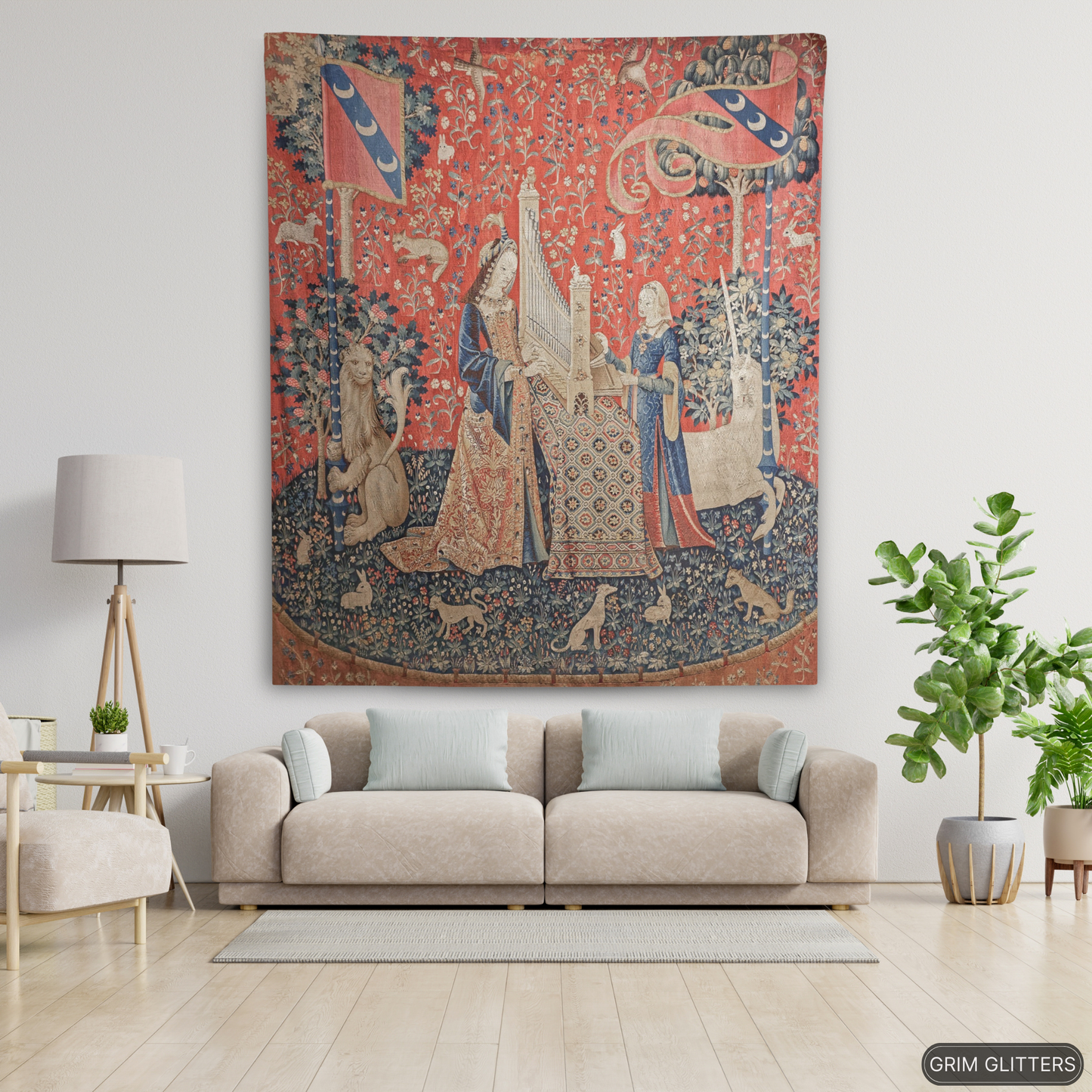 Unicorn Tapestry - The Lady and the Unicorn (Hearing)