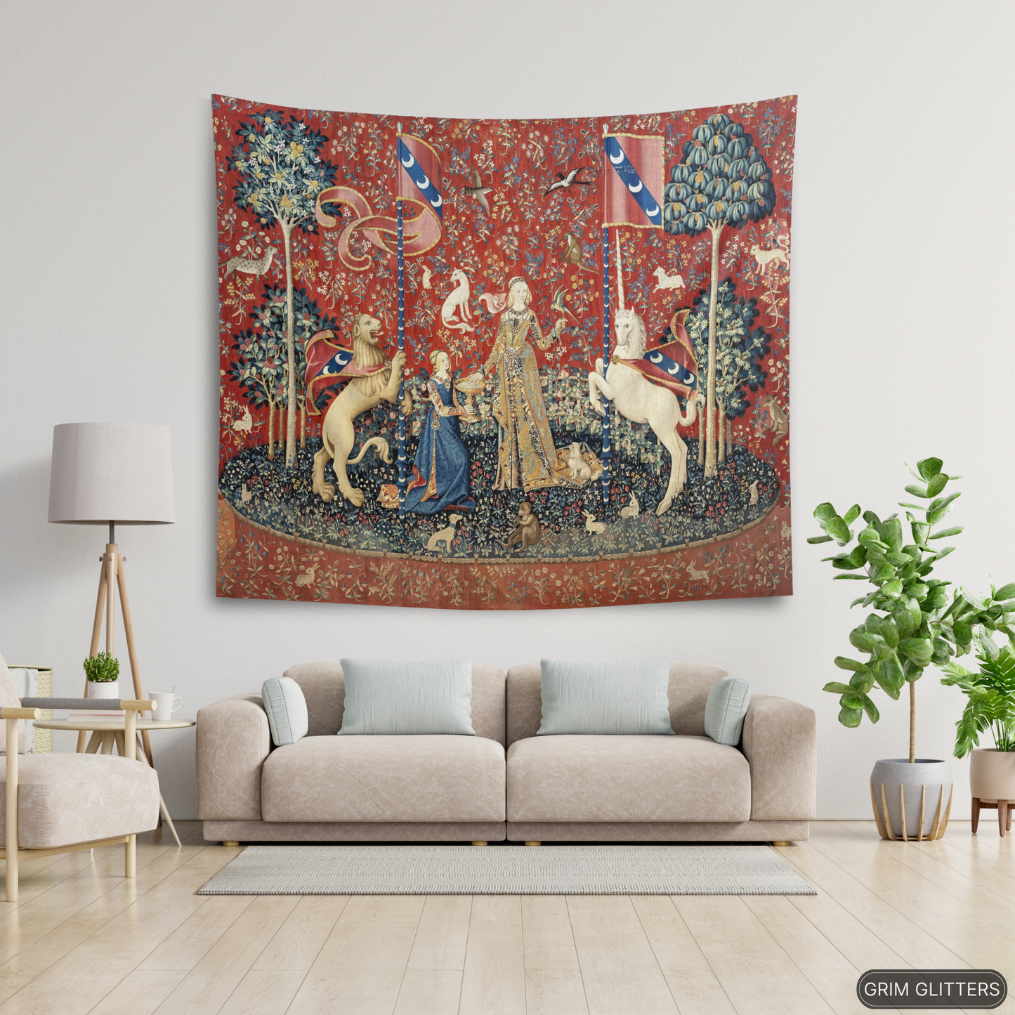 Unicorn Tapestry - The Lady and the Unicorn (Taste)