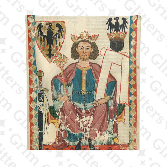 Kaiser Heinrich VI Tapestry - Codex Manesse