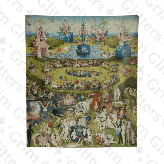 Garden of Earthly Delights Tapestry - Hieronymus Bosch - Grim GlittersTapestries50" × 60"